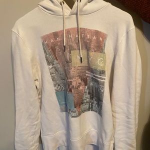 Aeropostale Manhattan White Hoodie